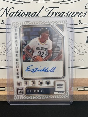 2023-24 Donruss Optic Signature Series E.J. Liddell Auto SSLID
