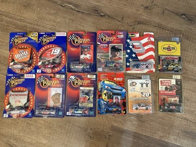 Lot Of 12 Vintage NASCAR diecast Cars - Jeff Gordon Dale Earnhardt Tony Stewart 