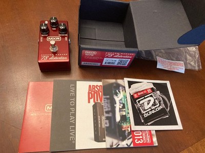 Dunlop MXR Custom Badass '78 Distortion Distortion Guitar Effect Pedal Open Box