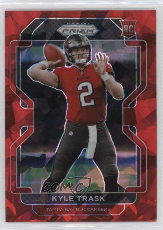 2021 Panini Prizm Rookie Red Ice Prizm Kyle Trask #339 12g7