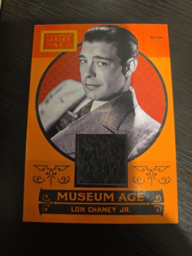 2014 Panini Golden Age Lon Chaney Jr. Memorabilia Card #17 And A Whole Lot More