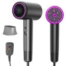 Hair Dryer, 3 Min Fast Drying-110000 RPM Professional High Speed Blow Dryer 2...