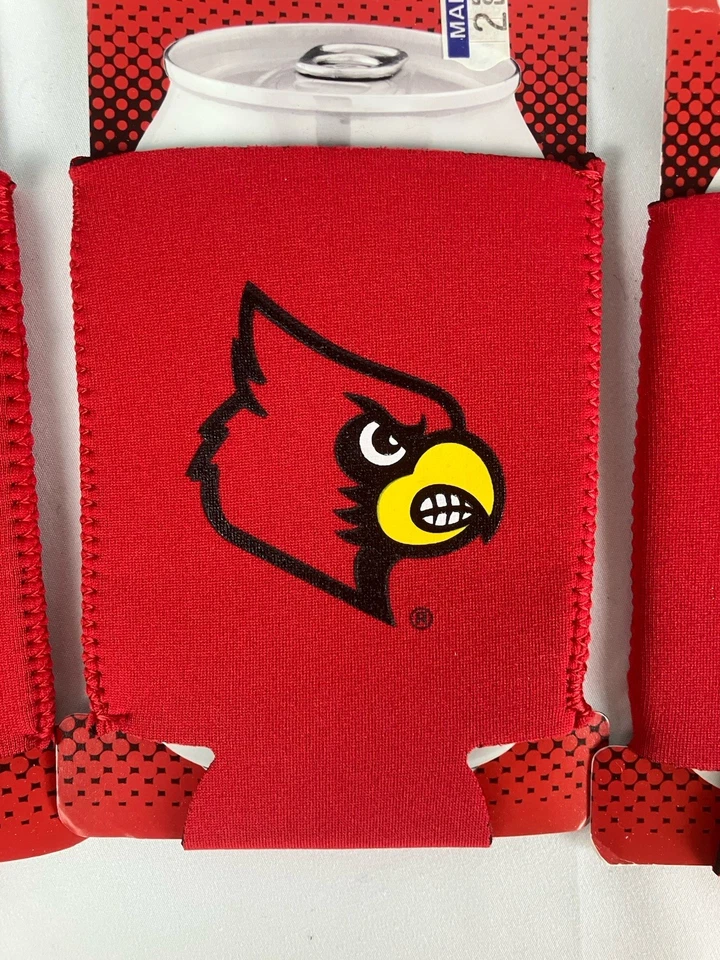 Lote de 48 fundas aisladas Louisville Cardinals Can Koozies nuevas Foto 2 de 4