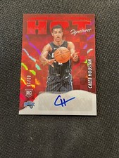 CALEB HOUSTAN 2022-23 NBA Hoops RED Hot Signatures Rookie Auto /25 RC Ink 03/25