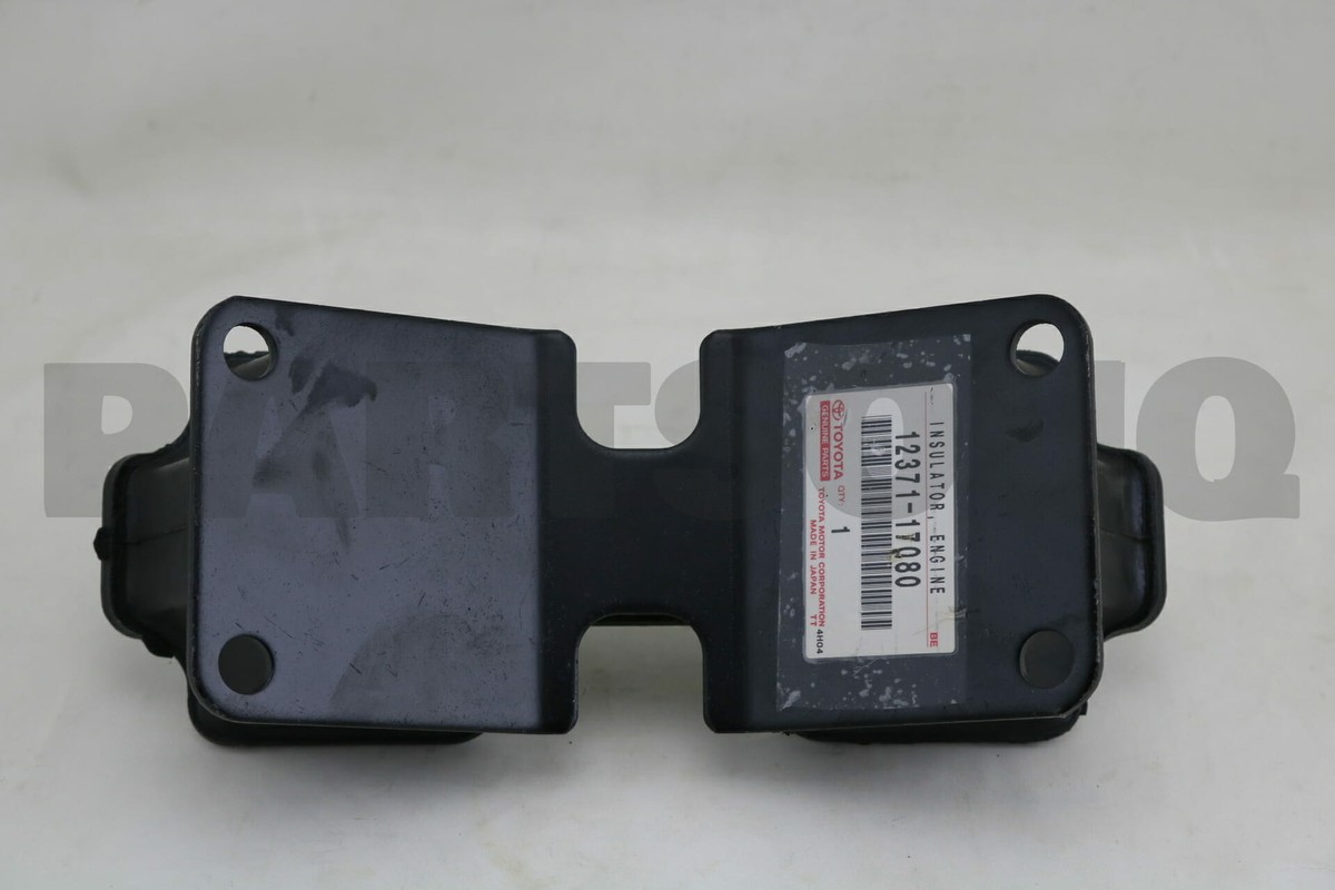1237117080 Genuine Toyota INSULATOR, ENGINE MOUNTING, REAR NO.1
