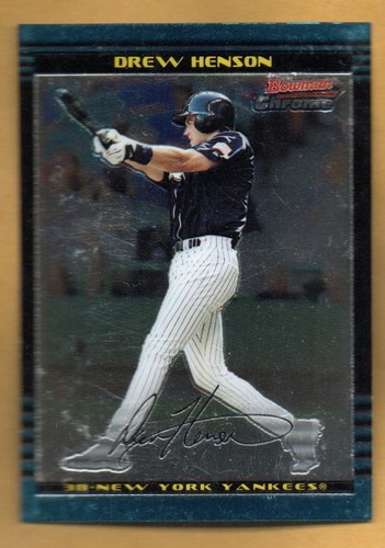 Justin Huber #152 2002 Bowman Chrome Draft Picks card