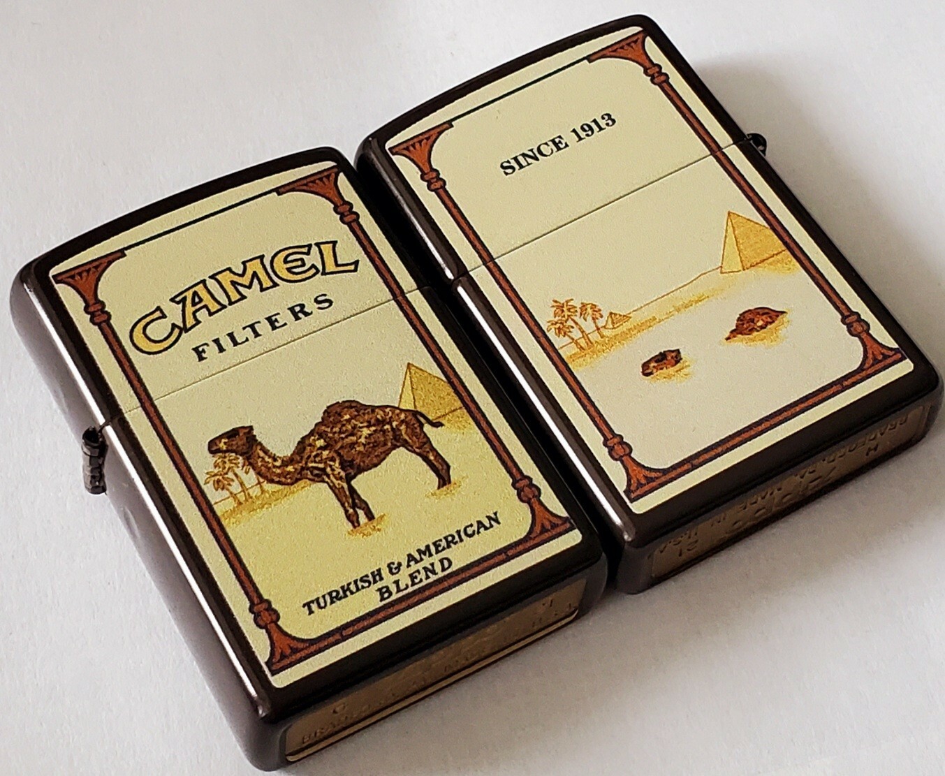 ZIPPO LIGHTER CAMEL QUICKSAND Chocolate Brown CZ 1031 LIMITED EDITION