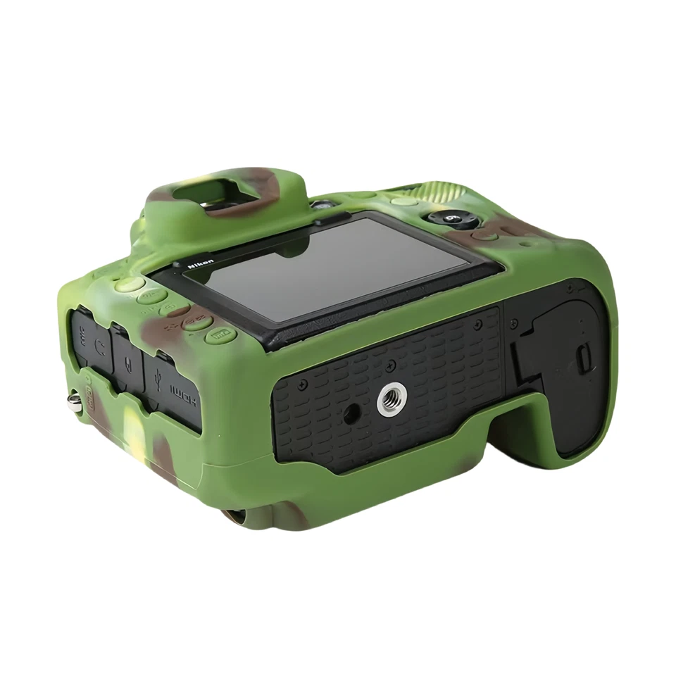 Funda Protectora Cámara Silicona Carcasa Suave Anti-caída Para Nikon D780 Foto 2 de 4