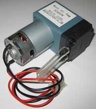 12 V Dc Single Diaphragm Head Pressure Vacuum Pump W Clear Tubes - 10 Lmin