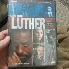 Luther-2 DVD set-Idris Elba-BBC-Complete 1st First Season 1 One-new/sealed