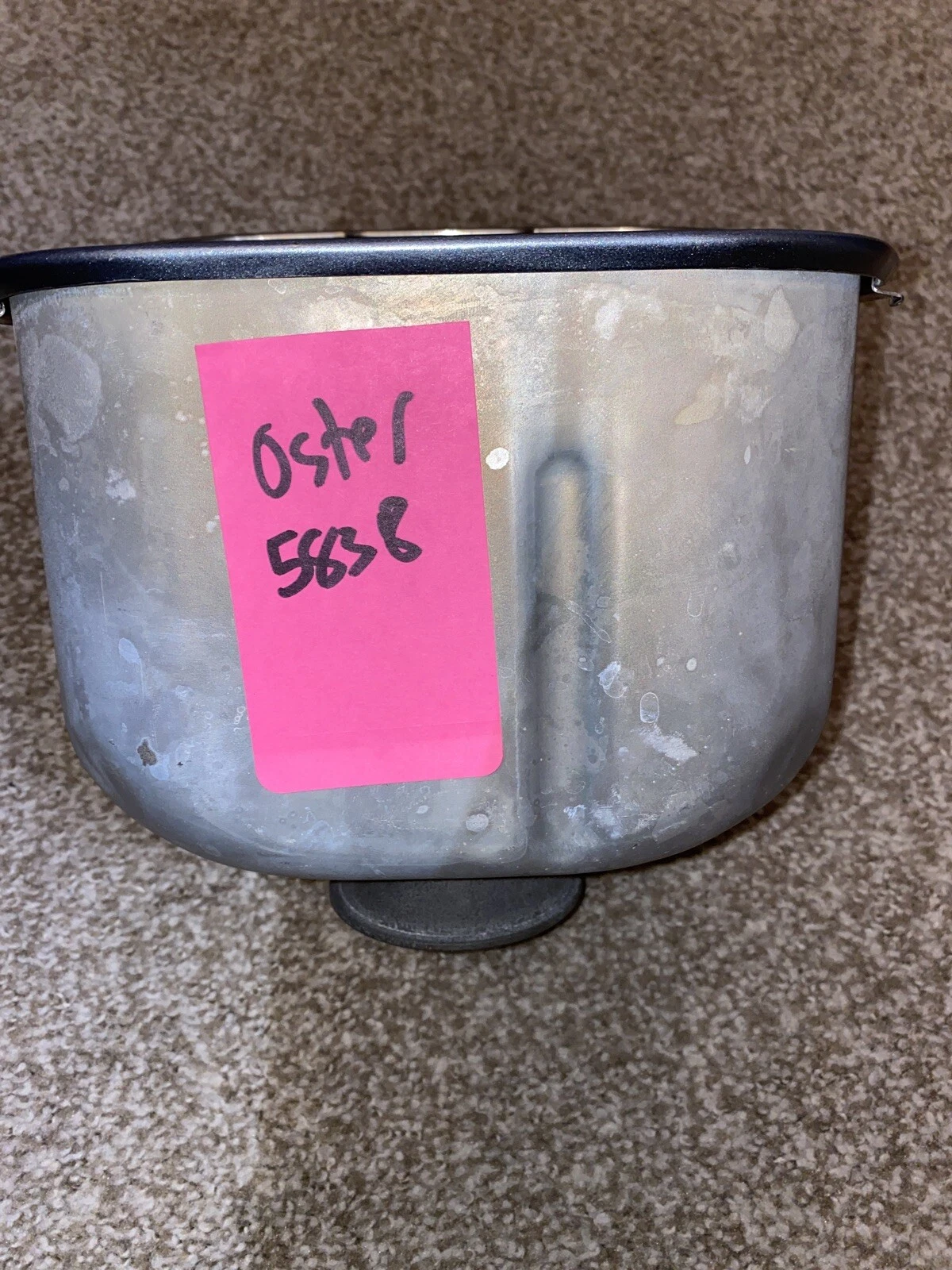 Oster Bread Maker Replacement Pan and paddle model 5838