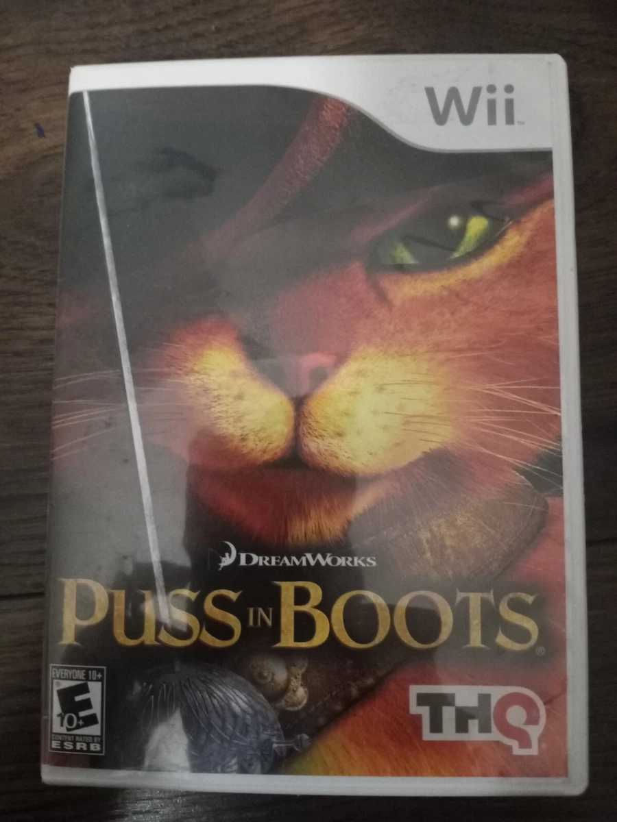 Puss In Boots - Gato de Botas Jogo Original Para Nintendo Wii