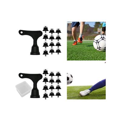 12 Stück Fußballschuhspikes Stallbahnschuhe Spikes für