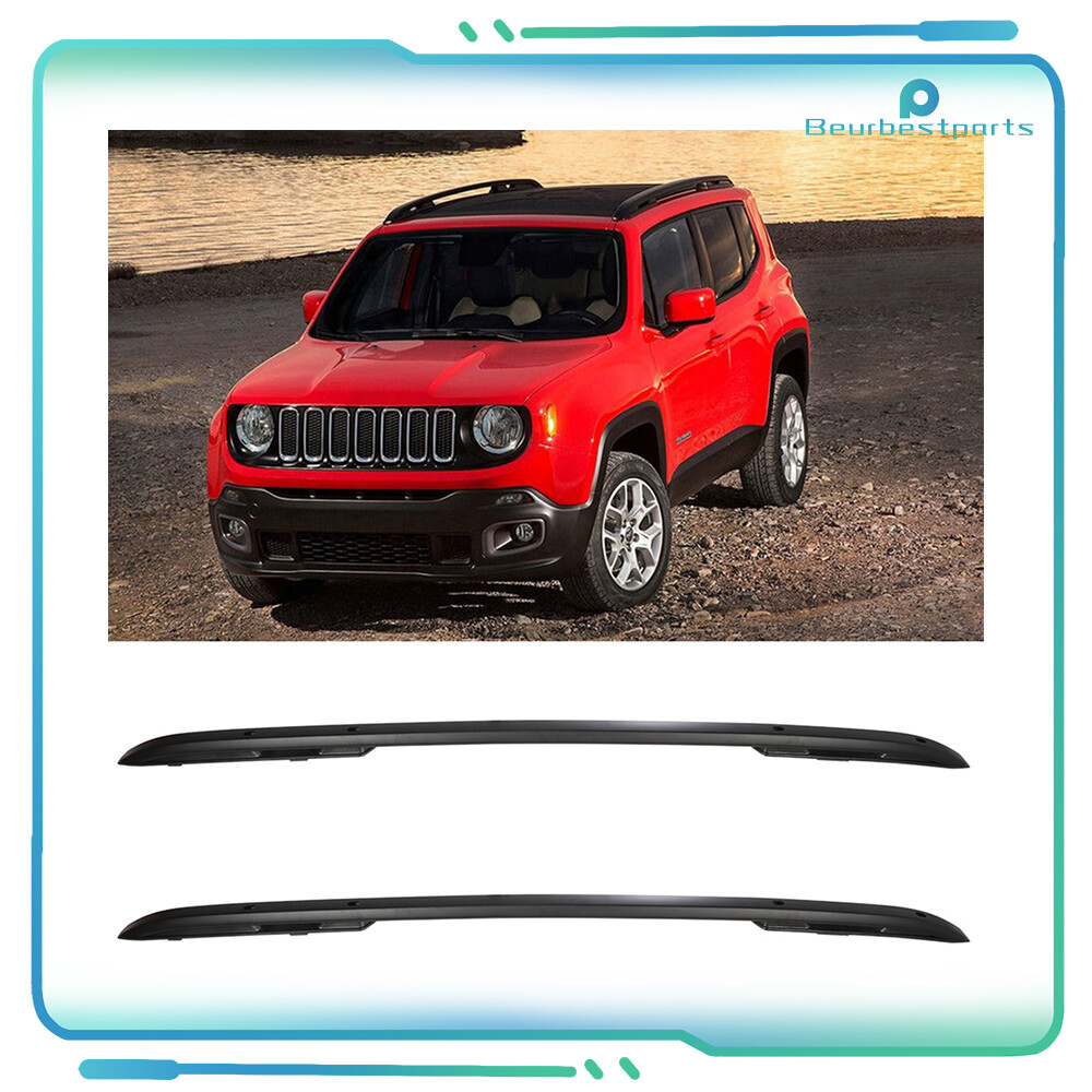 Roof Side Rail For 2015-2022 Jeep Renegade Roof Rack Luggage Cargo Carrier Set