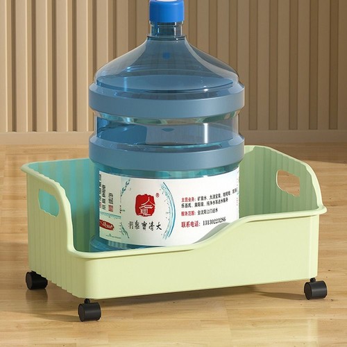 Plastic Movable Book Storage Box with Pulley Toy Storage Box Student - Picture 9 of 9
