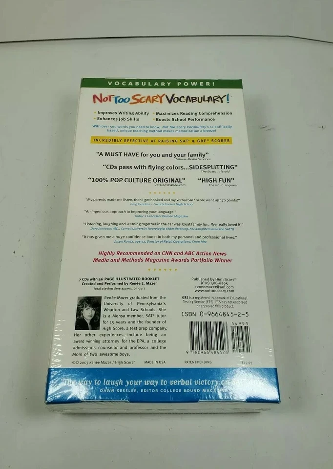 Not Too Scary Vocabulary For SAT & Other Standardized Tests Homeschooling - Image 3 of 4