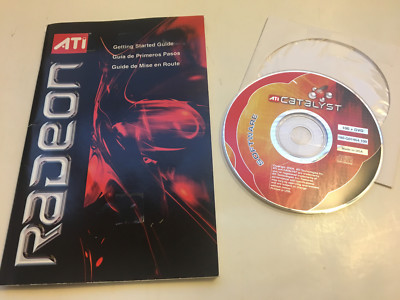 Radeon ATI Catalyst Software PC CD with Manual 180-G01464-100 | eBay ...