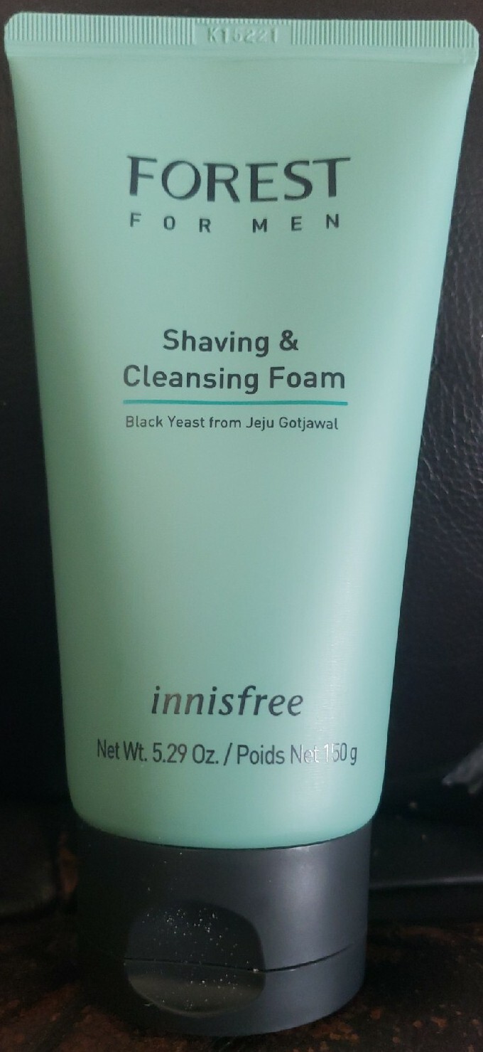 Innisfree Forest For Men Moisture Shaving & Cleansing Foam Kbeauty 5.29 Oz./150g