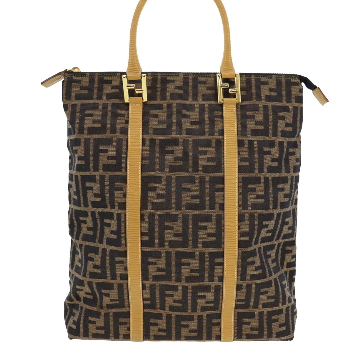 Fendi borsa shop due manici nylon