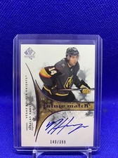 2019-20 Sp Authentic Retro Future Watch Auto /399 Nicolas Hague #RFWA-NH