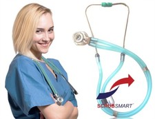 Sea Foam Sprague Rappaport Nurse EMT Medical Dual Head Stethoscope  Accessories