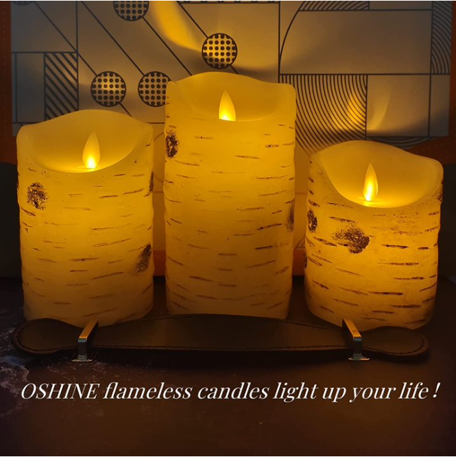 Flameless LED Candles Battery Operated Flickering with Remote Control