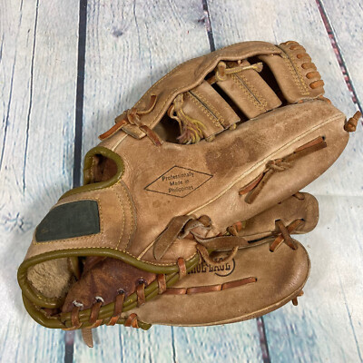 Winners Choice Baseball Glove Mitt AA232-6 RHT Snapflex Leather Brown Worn