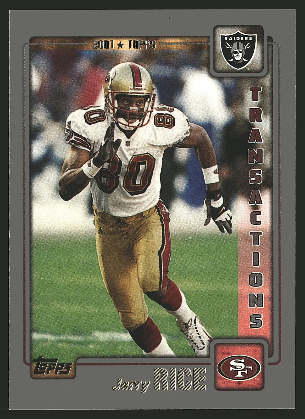 2001 Topps #48 Jerry Rice