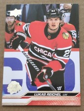 2023-24 Upper Deck Series 1 Lukas Reichel #36 Chicago Blackhawks 