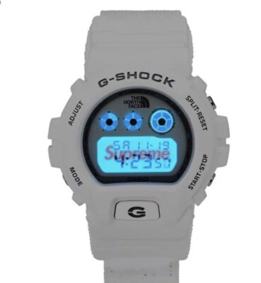 Supreme The North Face G-SHOCK Watch Black White Yellow Supreme The North Face G-SHOCK Watch Black White Yellow