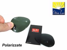 Lenti Ricambio Ray Ban Aviator 3025 - 3138 Shooter  Calibro 62 Polarizzate Nere