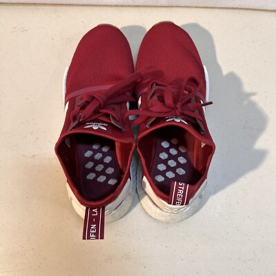 Adidas NMD_R1 Athletic Shoes Burgundy Gum Sneaker US Men's Size 8.5 - FX6787  | eBay UK