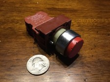 red stop push off siemens electrical switch automation robot used 3SB14-00-0B  