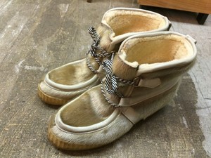 wool lined moccasins