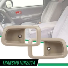 Inner Door Handle Trim Left & Right Fit For 2000-2006 Toyota Tundra Front