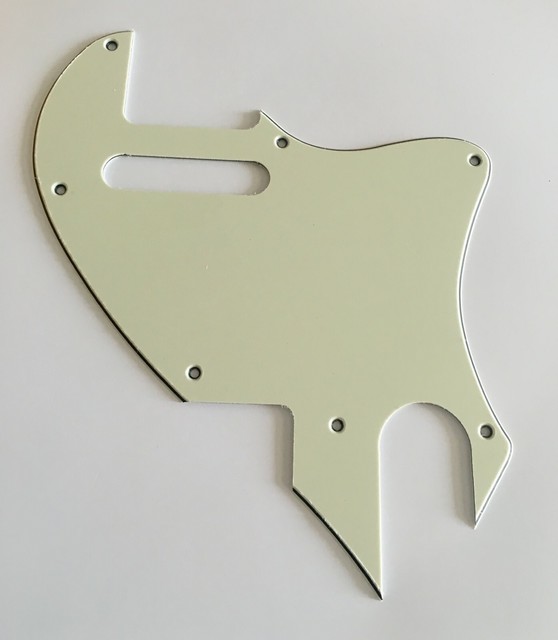 Electric Guitar Pickguard for Telecaster F Hole Convertion Style,Mint