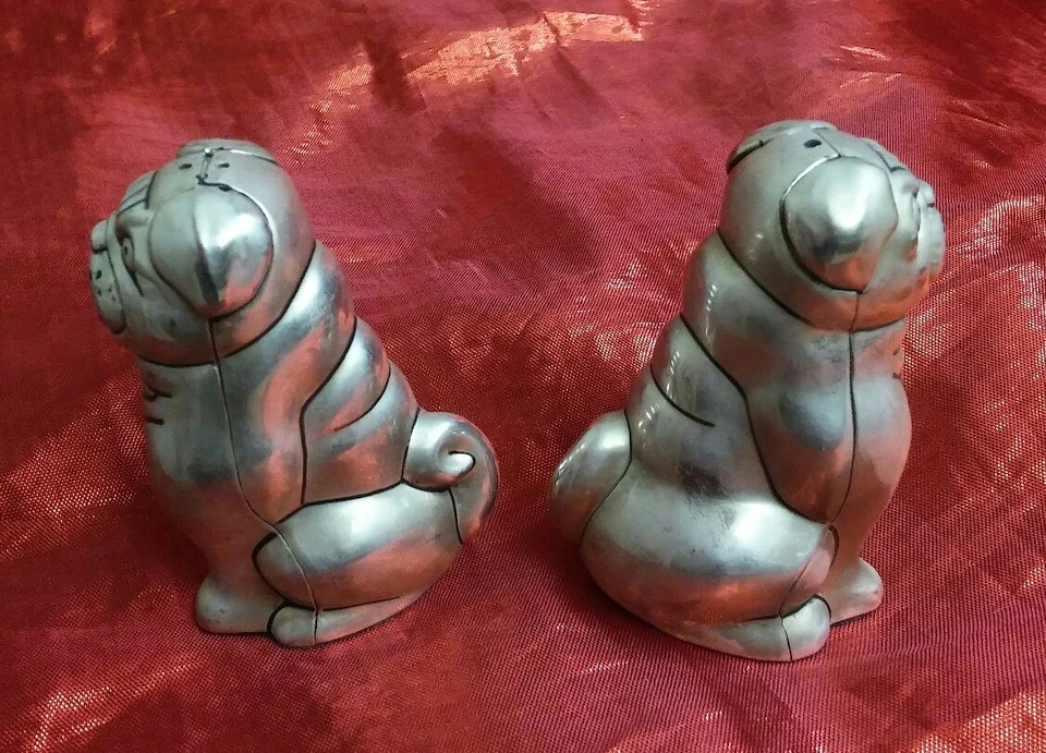 Godinger мопс соли и перца шейкер комплект 3» высокий - Изображение 3 из 4