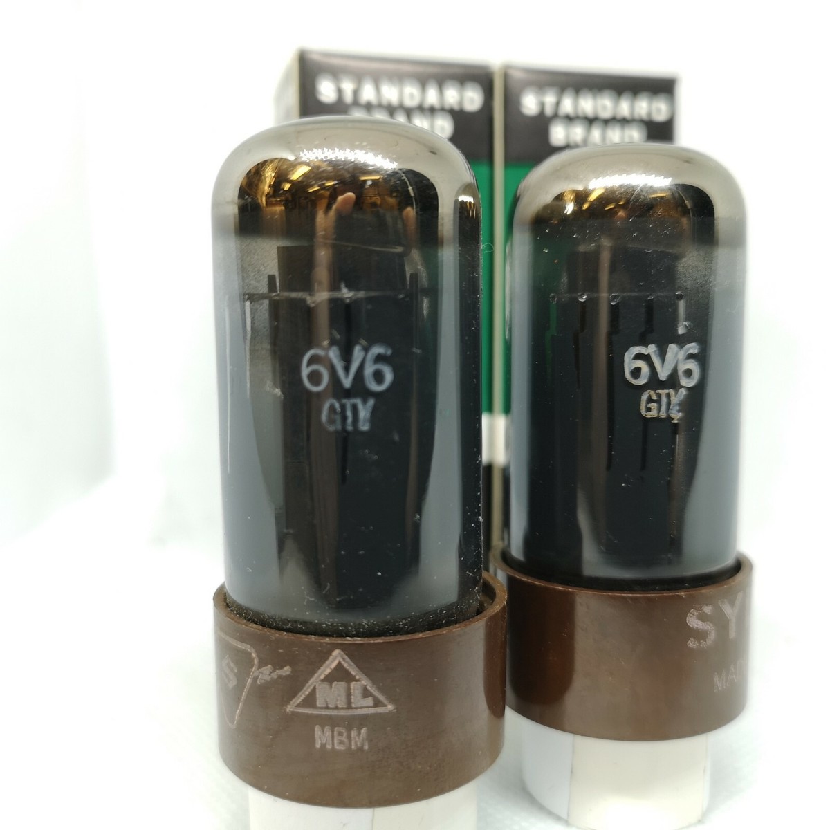 6V6GTY SYLVANIA CLOUDED USA Matched Pair | eBay 6V6GTY SYLVANIA CLOUDED USA Matched Pair | eBay