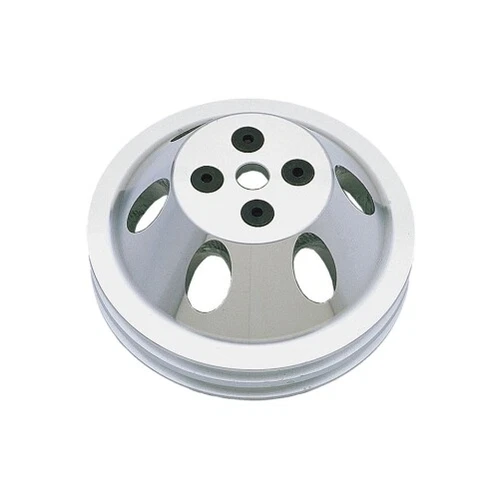 Transdapt 9479 Water Pump Pulley 2 Groove For 55-68 Chevy 283-350 - Picture 1 of 1