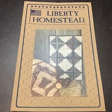 Liberty Homestead Small Quilt Pattern Blue Whale Designs American Flag Old Glory