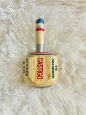 Pirinola Toma Todo Toma Shot 1 Wood Big Size Mexican Traditional Toy