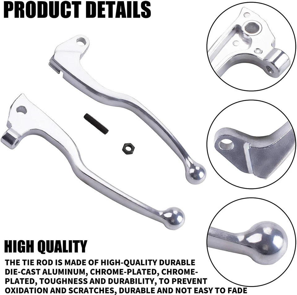 New Brake + Clutch Levers Yamaha YZ 80 125 250 490 XT TT 225 350 600 TW200 US - Image 2 of 4