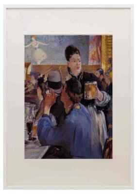 Corner In A Cafe Concert 1878 1879 A3 A4 Framed Print Picture