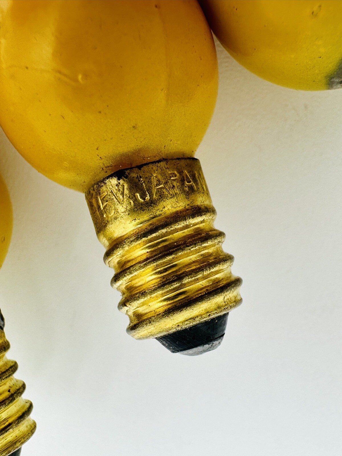 Vintage C6 Christmas Lights Bulbs Glass Painted Lot of 11 Mixed Smooth