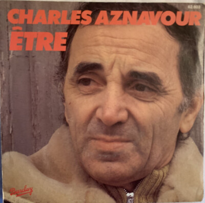Charles Aznavour Sein - Nichts weniger als dich zu lieben Vinyl 45 Runden 1979