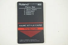 Roland Music Style Card: Piano Bar - TN-SC1-06, FREE 2-3 Day Ship!!!