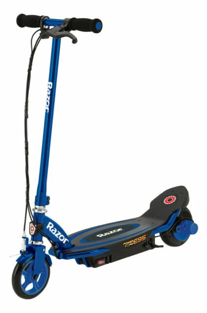 Razor Power Core E95 90W Kick Electric Scooter - Black/Blue
