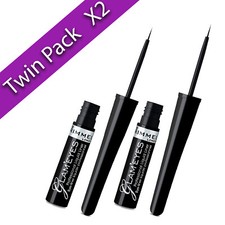 Genuine Rimmel London Glam'eyes Professional Liquid Eye Liner Black Glamour