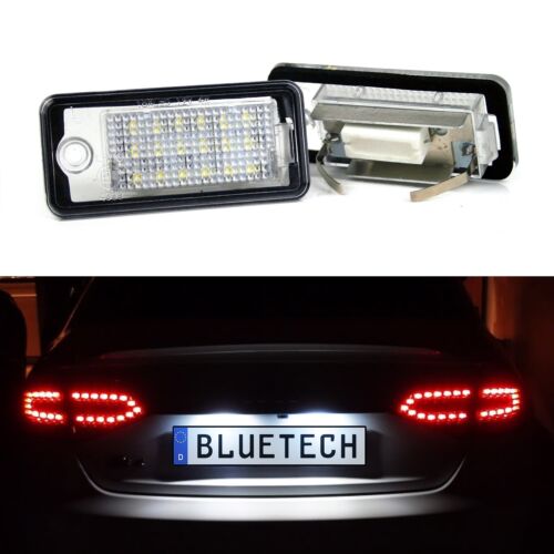 Matrícula LED Canbus placa de matrícula iluminación de matrícula Audi A3 A4 A5 Q7 TT - Imagen 1 de 6