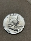 1963 d Franklin Half Silver Dollar
